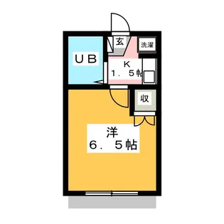 メルヘンリーベ【1階】の間取り