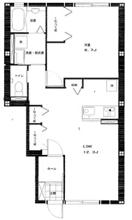 オーチャード田園調布A【1階】の間取り