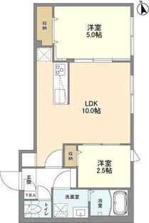 ウェルスクエア桜上水【3階】の間取り