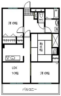 コモド・アンジュ【2階】の間取り
