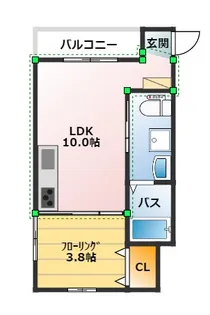 FINO呉中央【3階】の間取り