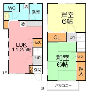 神奈川県秦野市曲松1【一戸建】の間取り