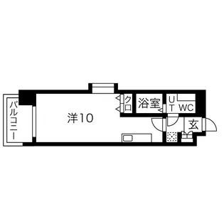 SUM広瀬通【7階】の間取り