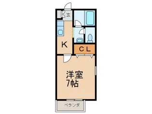 グランピエール【2階】の間取り