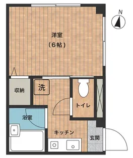 ラフォーレ桜木【1階】の間取り