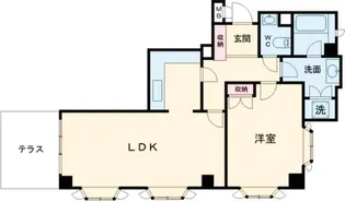 藤和青葉台コープ【1階】の間取り