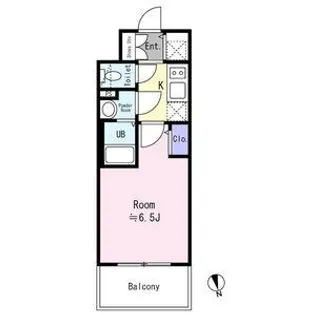エスリード難波AGREA【2階】の間取り