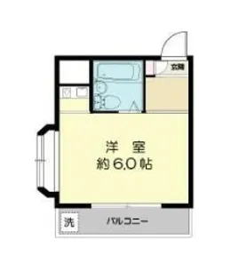 バイタル稲城ビル【4階】の間取り