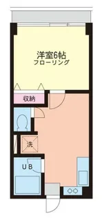 協産マンション【1階】の間取り