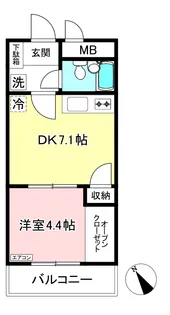 アネックス小嶋【2階】の間取り