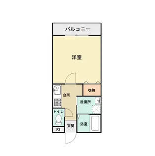 サンハイム阿品B【2階】の間取り