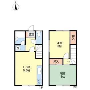 メゾン浪岡の間取り