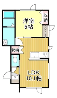 Maison17(メゾンイチナナ)【1階】の間取り