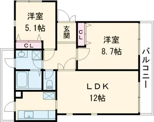 小野邸【2階】の間取り