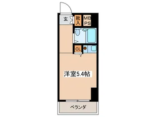 横浜南ガ-デン【3階】の間取り