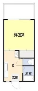 メゾン月見ヶ丘【1階】の間取り