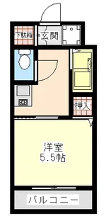 メゾン山岡【2階】の間取り