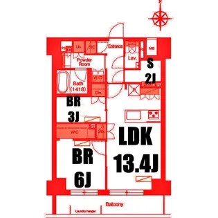ヴェール・クレール武蔵小杉【1階】の間取り