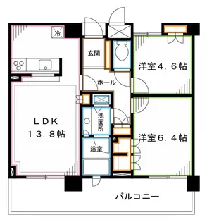 東京都中野区本町1【マンション】の間取り