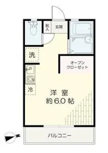 メゾンフローレンス【1階】の間取り