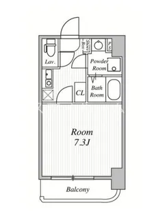 グランヴェルジュ大鳥居【8階】の間取り