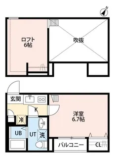 本千葉レジデンス【1階】の間取り