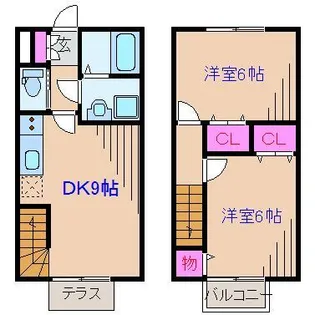 プランドール横濱IIの間取り