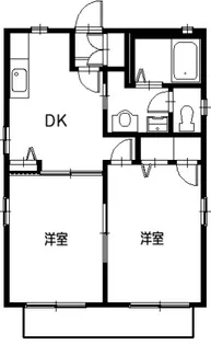 エトワールA【2階】の間取り