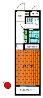 東京都八王子市東中野【マンション】の間取り