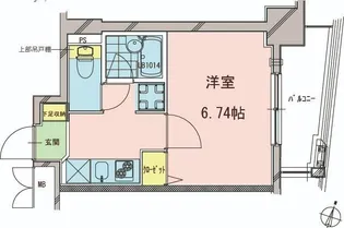 本郷エーワン東大前【7階】の間取り