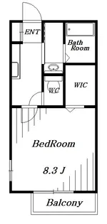 セゾンコート【1階】の間取り