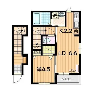 カーサフェリーチェ【2階】の間取り