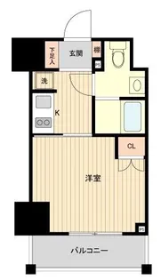 レノス新子安【9階】の間取り