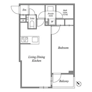 ACP Residence 新江古田【2階】の間取り