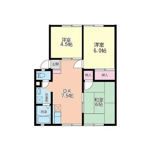 シャトー・TK【1階】の間取り