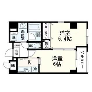 brandz tomizawa【3階】の間取り