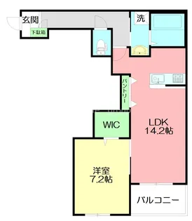 クイーンズ6【3階】の間取り