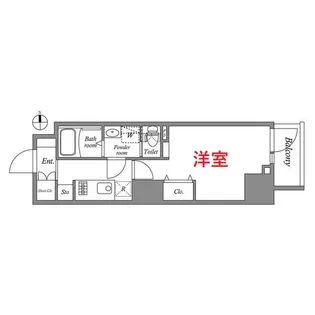 東京都大田区西蒲田7【マンション】の間取り