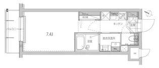 ハーモニーレジデンス品川高輪の間取り