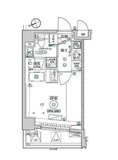 レアライズ立川AZ【3階】の間取り