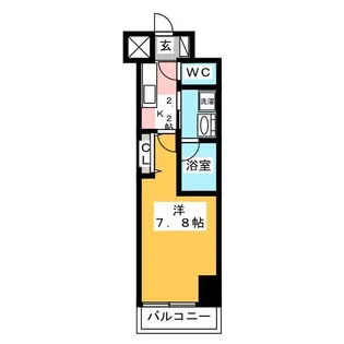 ラティエラ練馬【12階】の間取り