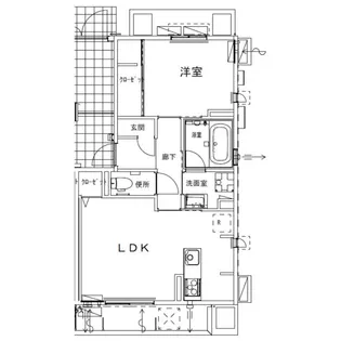 セルカ・デル・リオII【2階】の間取り