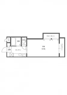 シャインブライト寿II【3階】の間取り