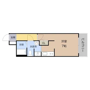 サムティ天王寺EAST【4階】の間取り