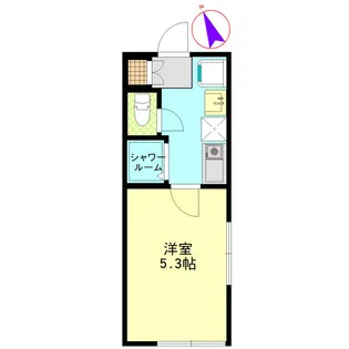 ウィンレックス赤羽【3階】の間取り