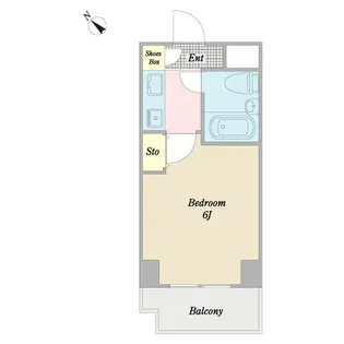 南行徳パークスクエア【2階】の間取り