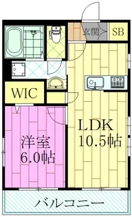 Admiralty.N<アドミラルティエヌ>【1階】の間取り