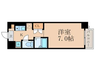 キャトルセゾン【2階】の間取り