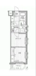 セシオール高津【3階】の間取り
