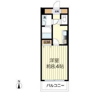 ペルテ生田【3階】の間取り